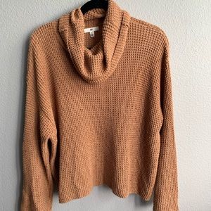 BP. Chunky Thermal Cowl Neck Sweater